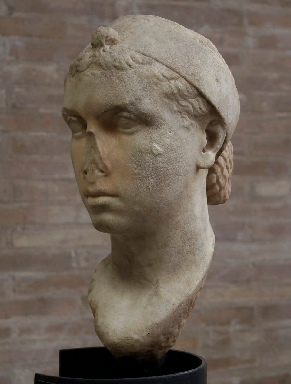 Marble bust of Cleopatra VII Philopator, Ptolemaic Queen of Egypt, Vatican Museums