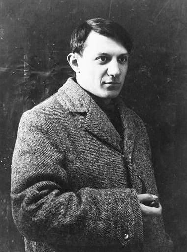 Young Pablo Picasso in Paris circa 1908, embodying confidence and artistic identity before global recognition
