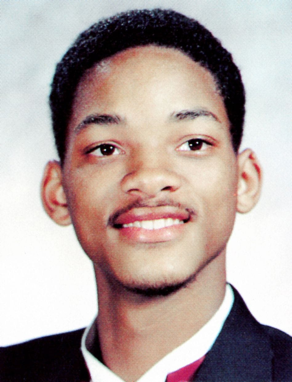 Will Smith early in his career representing belief, intention, and identity-driven success
