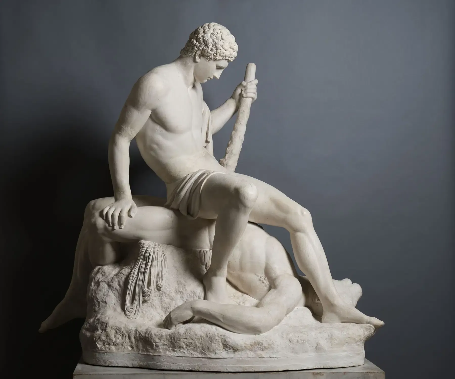 Theseus and the Minotaur (1783) by Antonio Canova, depicting calm identity after structural conflict has ended