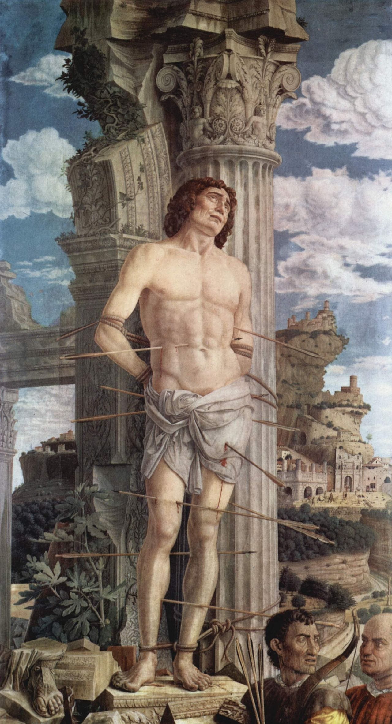 Andrea Mantegna Saint Sebastian Renaissance painting symbolizing endurance of identity after transformation