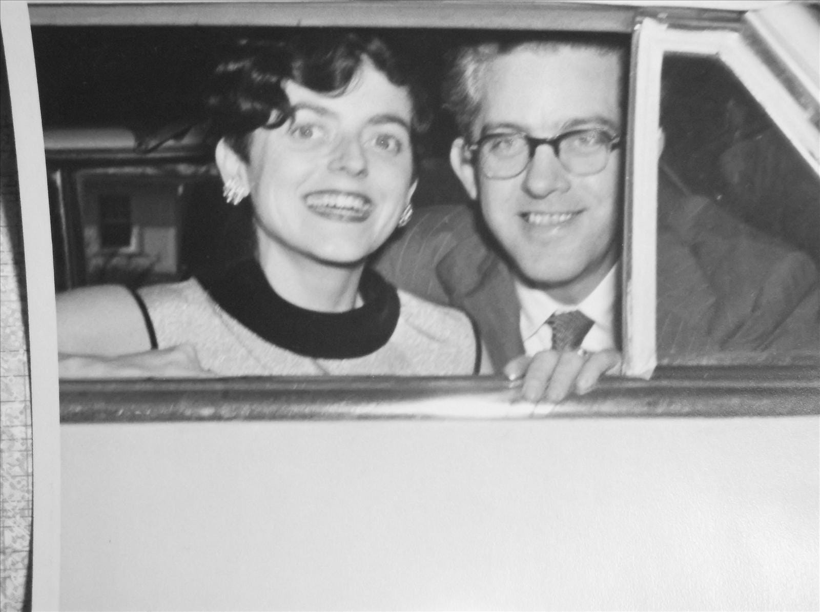 Jane Roberts with her husband Robert Butts, who documented and transcribed the Seth channeling sessions