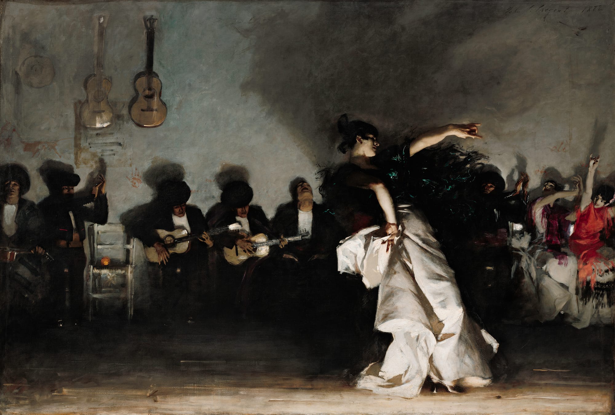John Singer Sargent El Jaleo 1882 painting representing the Law of Dharma and the expression of life purpose through unique talents