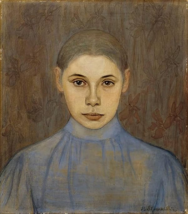 Beda Stjernschantz Irma painting Finnish symbolism subconscious identity money conditioning emotional pattern